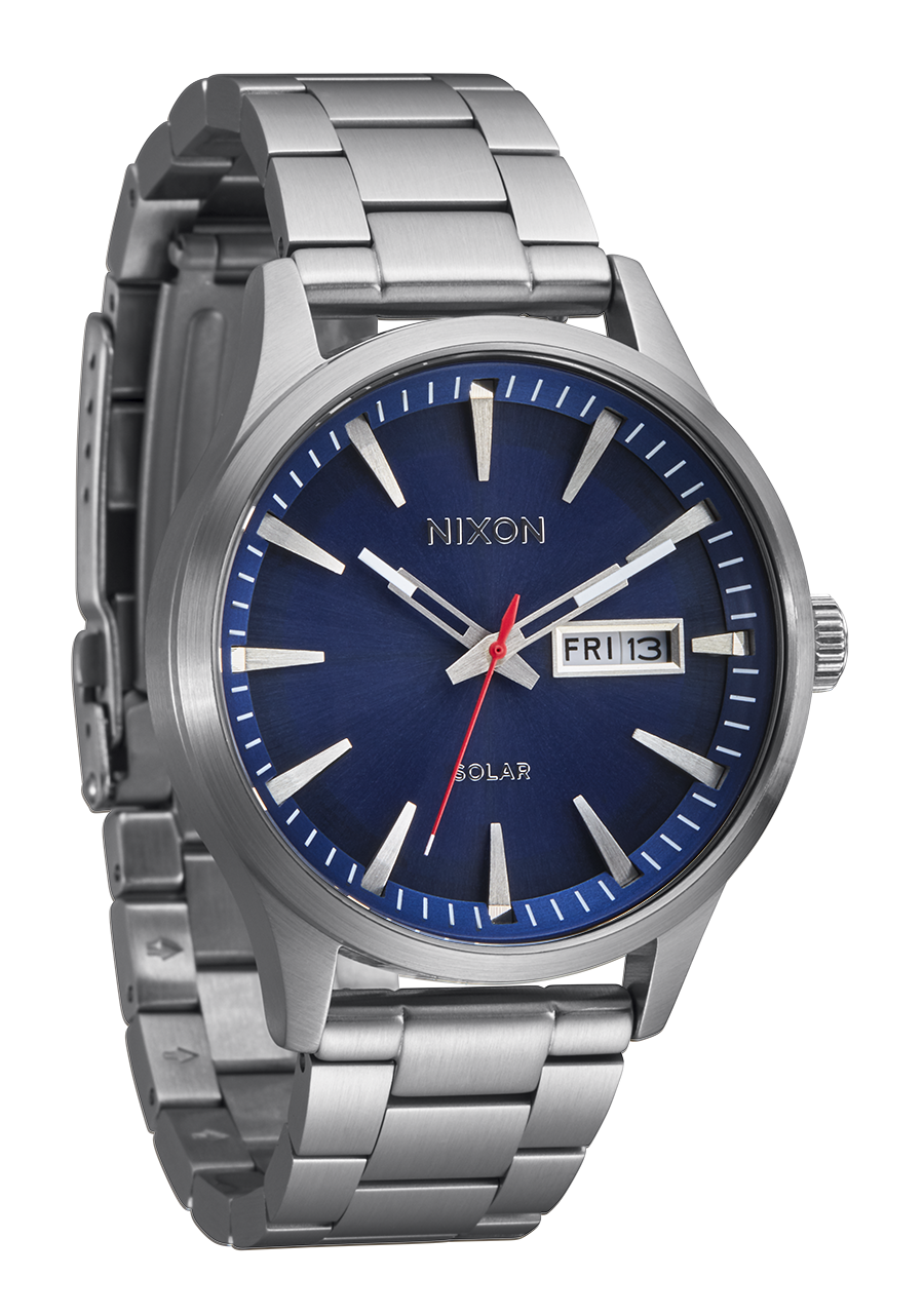 Sentry Solar Stainless Steel - Navy Sunray / Silver View 2