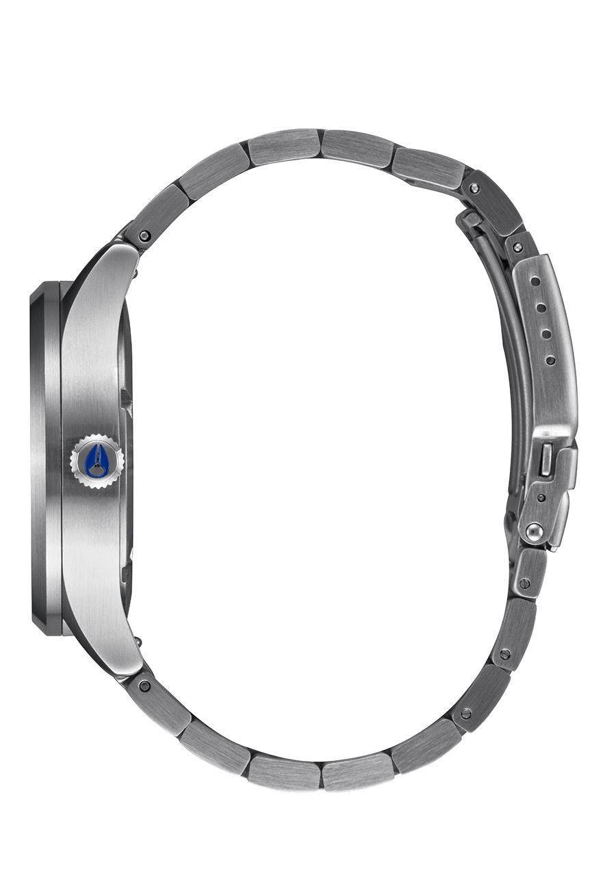 Sentry Solar Stainless Steel - Navy Sunray / Silver View 3