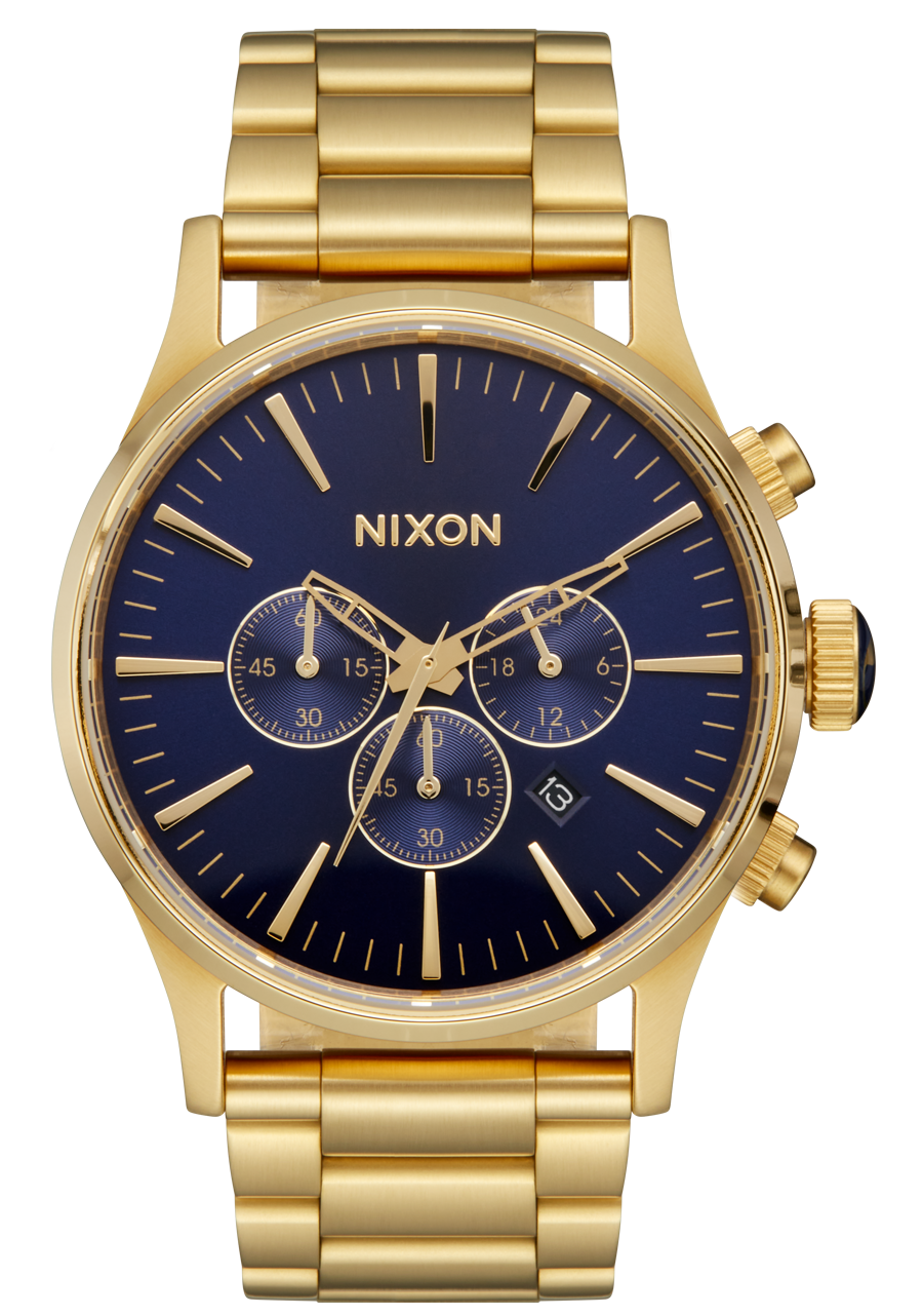 Sentry Stainless Steel Watch | Blue Sunray | Men's Stainless