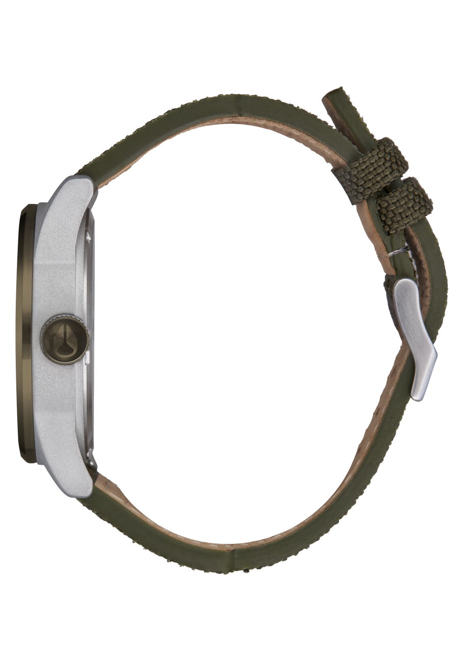 Sentry Nylon - Silver / Lt Brown / Forest View 3