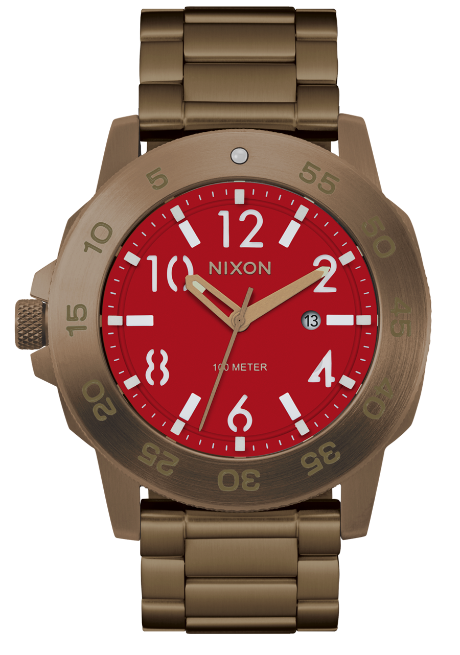 Smyth 44 - Khaki / Red View 1