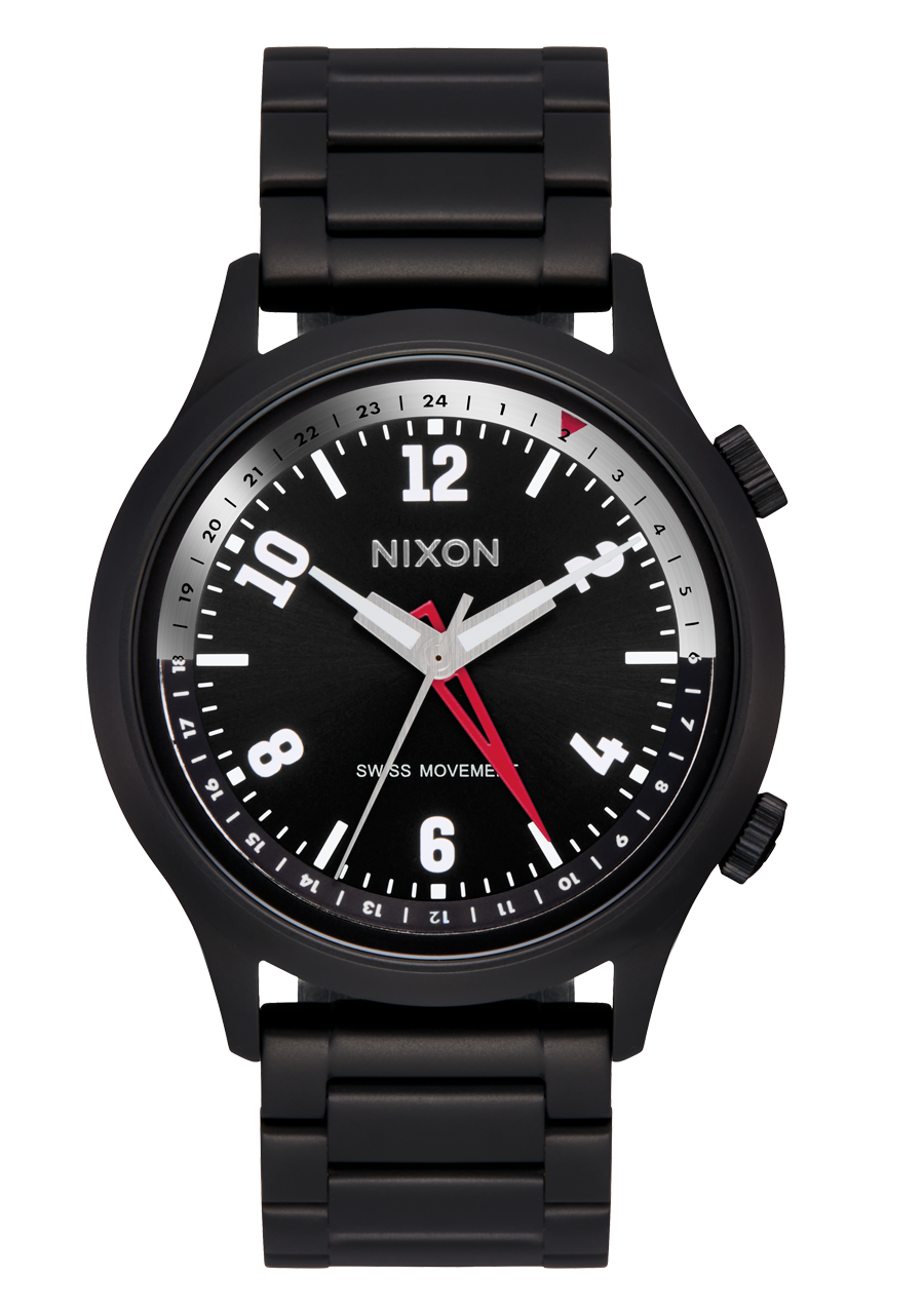 Drifter GMT - Super Black / Black Sunray View 1