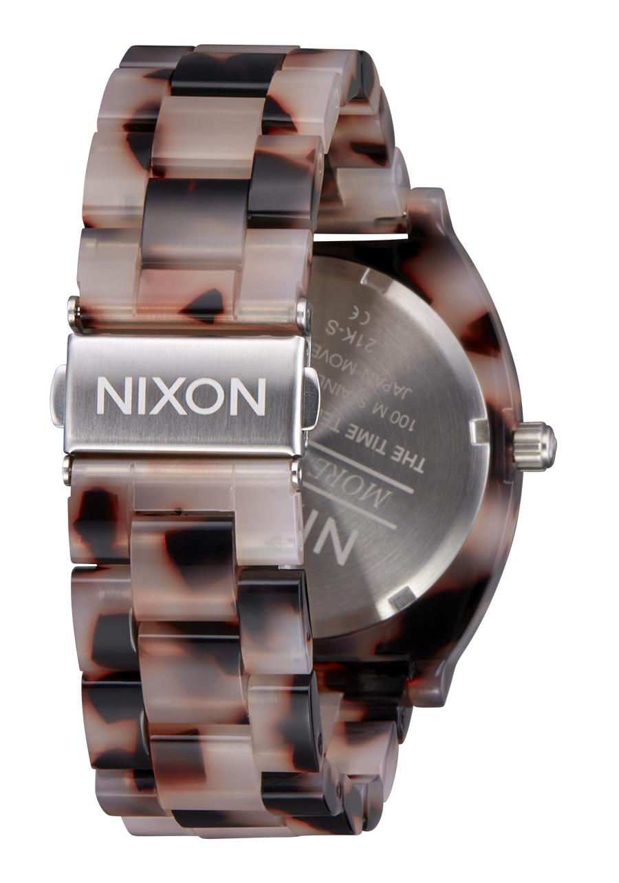 Time Teller Acetate - Pink Tortoise/ Mother of Pearl View 3