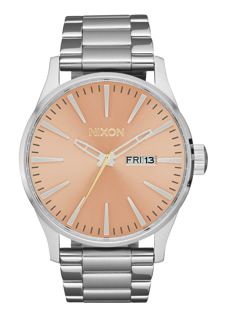 Sentry Stainless Steel - Silver / Coral View 1