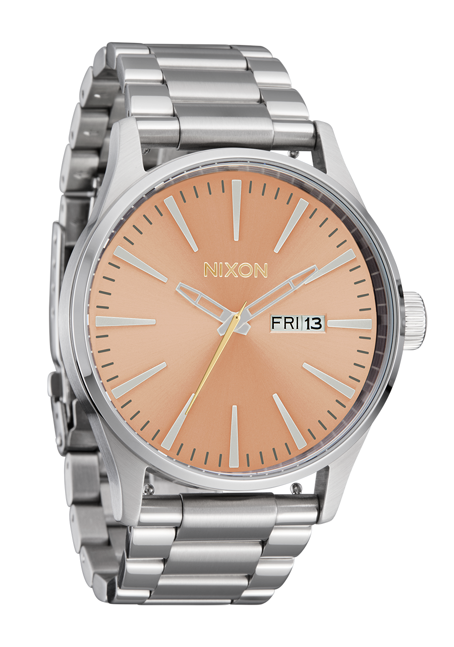 Sentry Stainless Steel - Silver / Coral View 2