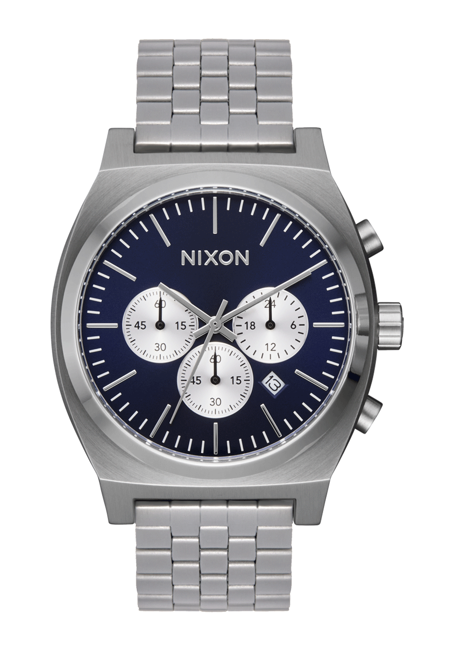Time Teller Chrono - Silver / Midnight / Silver View 1