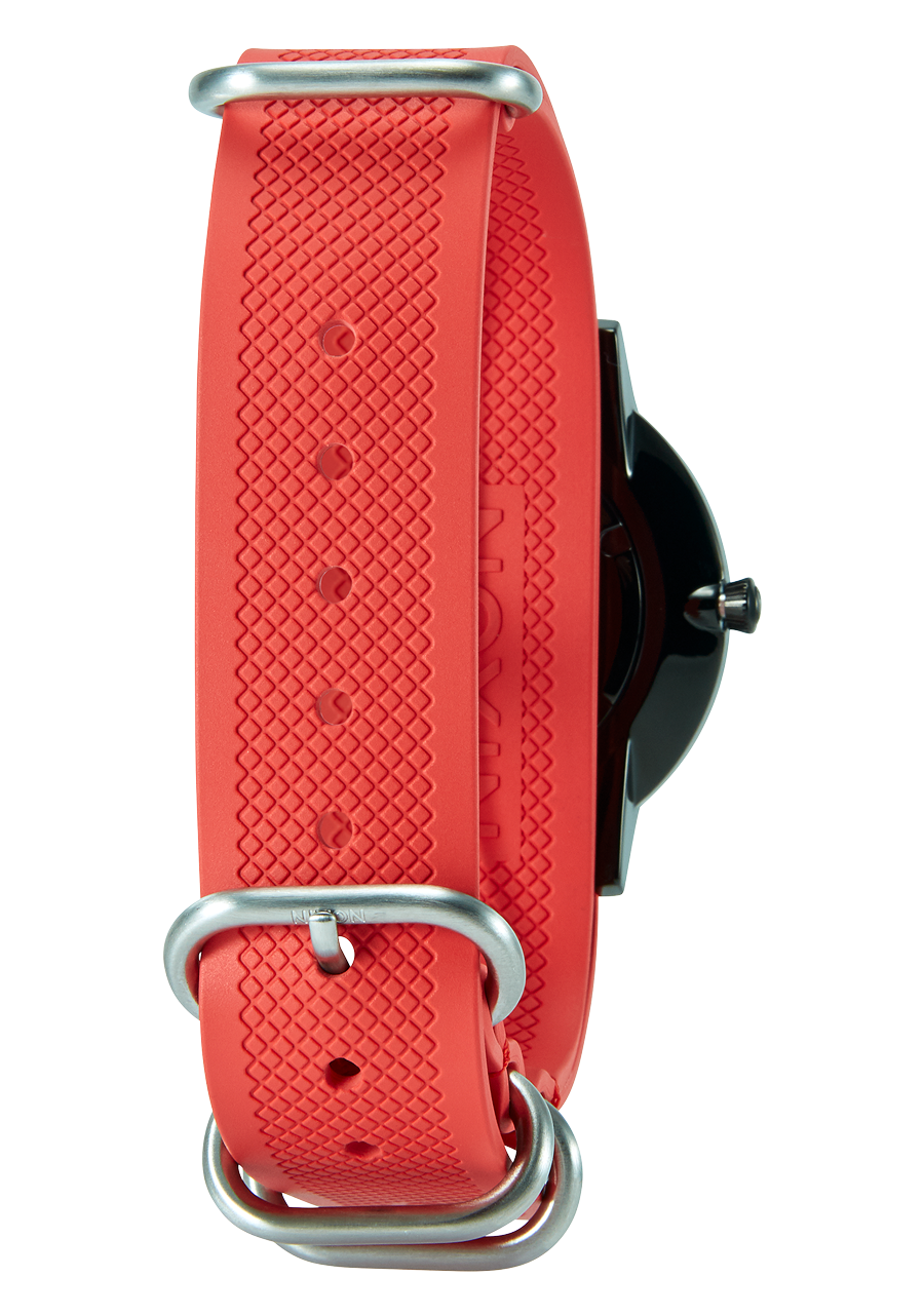 20mm FKM Rubber One Piece Band - Fire View 5