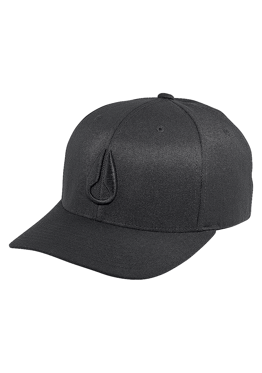 Deep Down Flexfit Athletic Fit Hat - All Black View 1