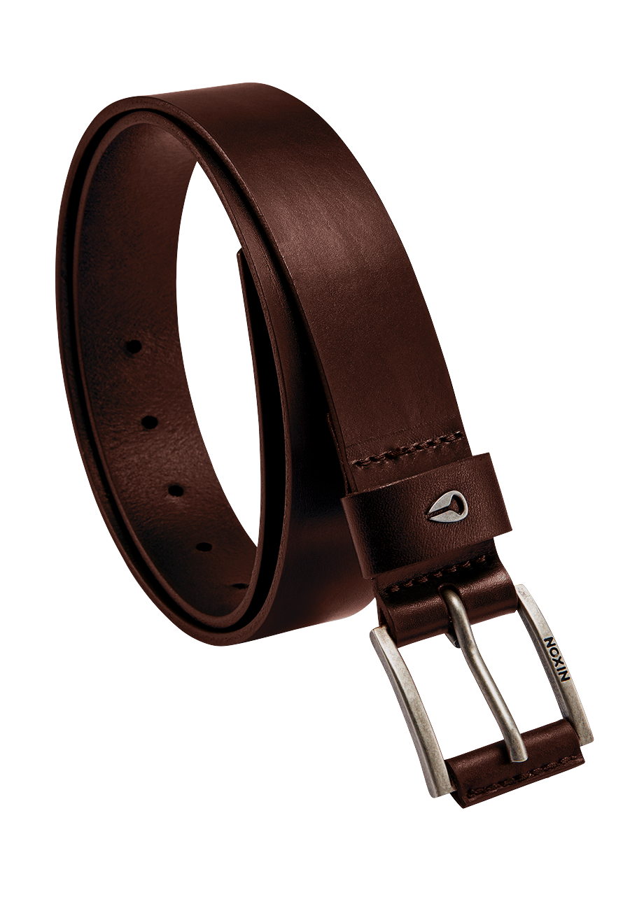 Americana Leather Belt - Dark Brown View 2