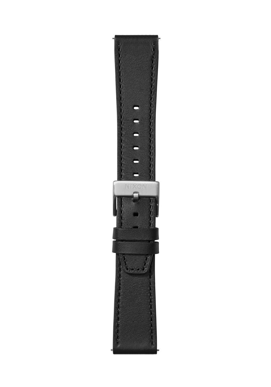 23mm Horween Leather Band - Black View 2