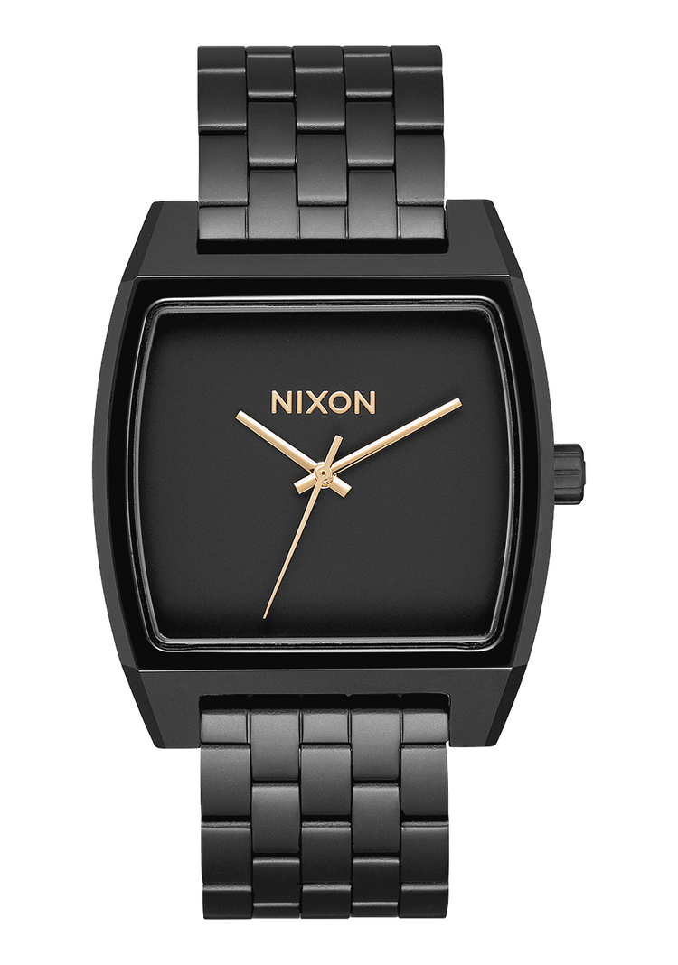 Black Nixon Time Tracker Watch