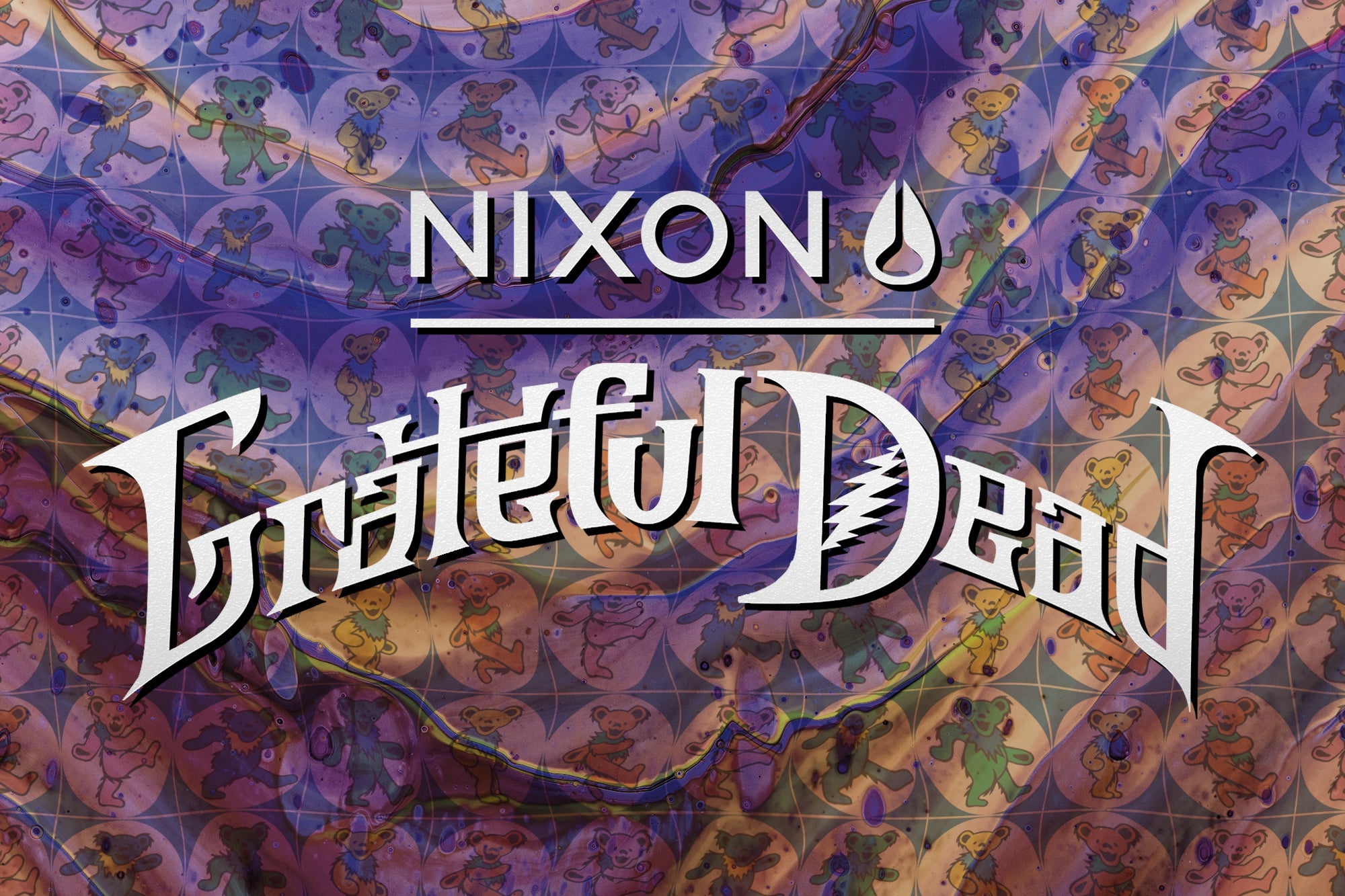 Nixon and Grateful Dead collaboration design