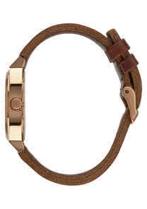 
Nixon Time Teller Analog Watch - Rose Gold / Gunmetal / Brown - View 2