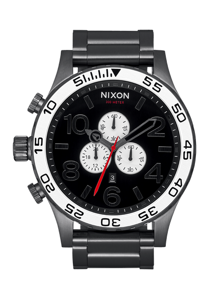 51-30 Chrono - Black / White / Gunmetal View 1