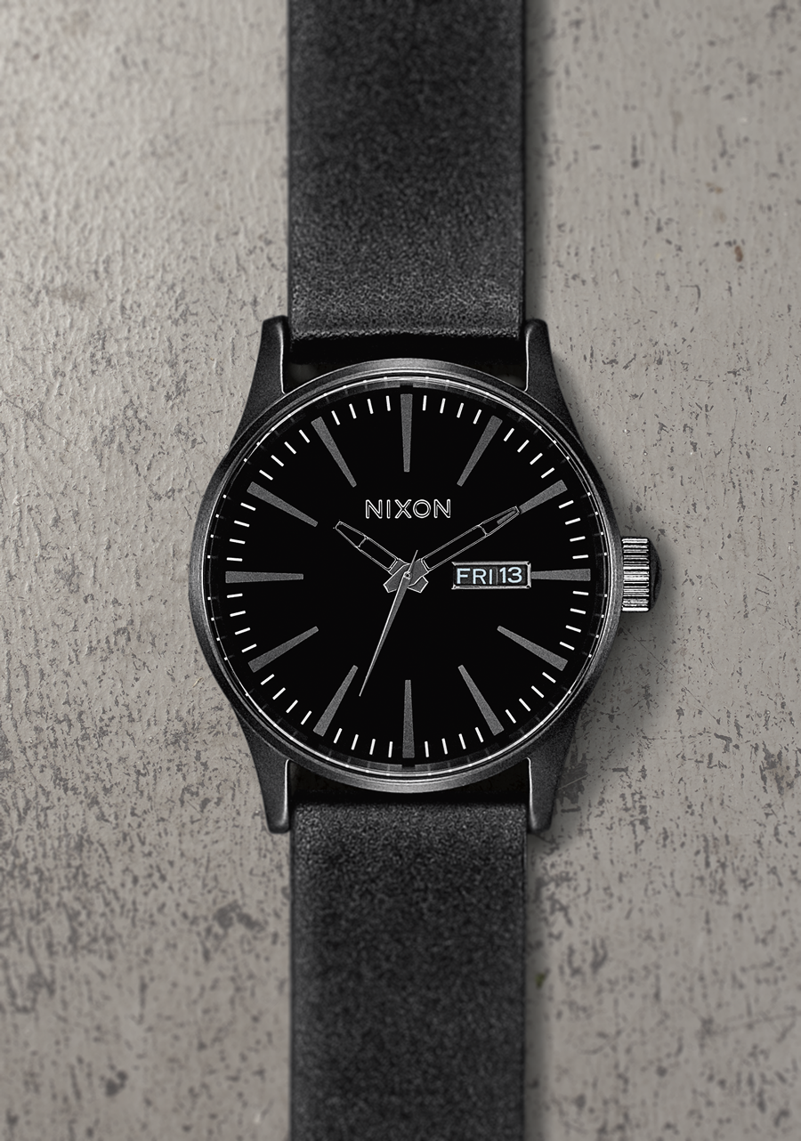 Sentry Leather - All Black