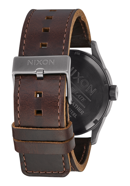 Sentry Leather - Gunmetal / Black / Dark Brown View 3