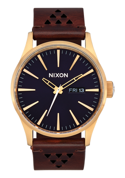 Sentry Leather - Gold / Indigo / Brown