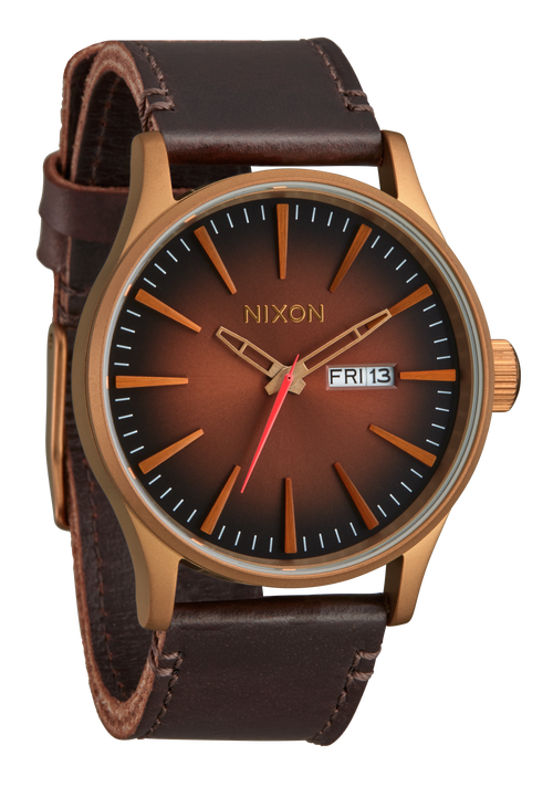 Sentry Leather - Bronze / Black