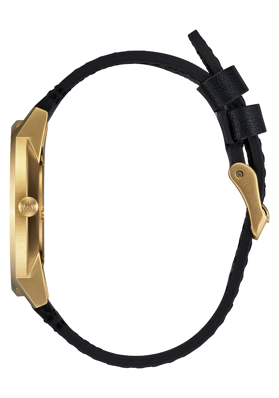 Porter Leather - Gold / Black View 2