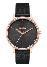 Kensington Leather - Rose Gold / Black