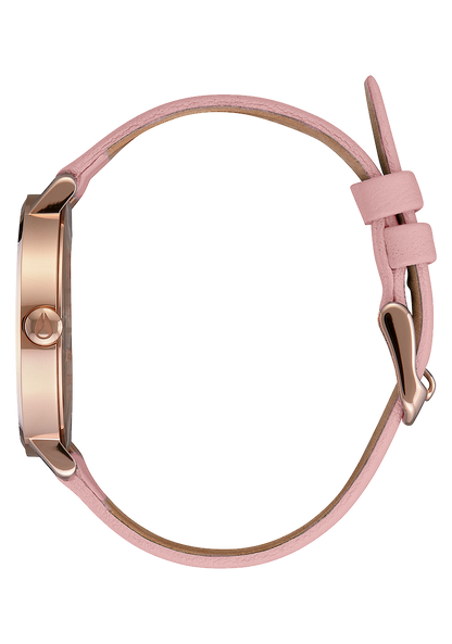 Arrow Leather - Rose Gold / Light Pink View 2