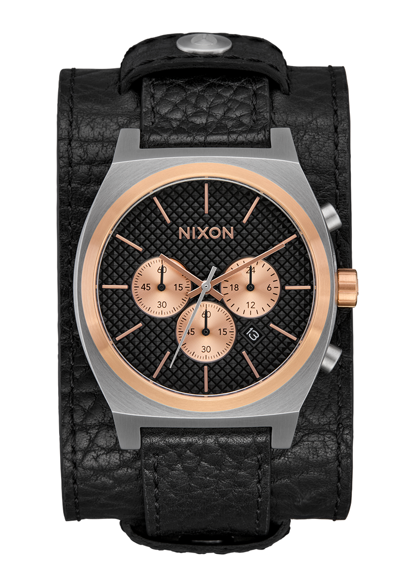 NIXON Time Teller Chrono Leather - A1164-5383-00 NIXON, WATCH NIXON Time Teller Chrono Leather - A1164-5383-00 NIXON, WATCH