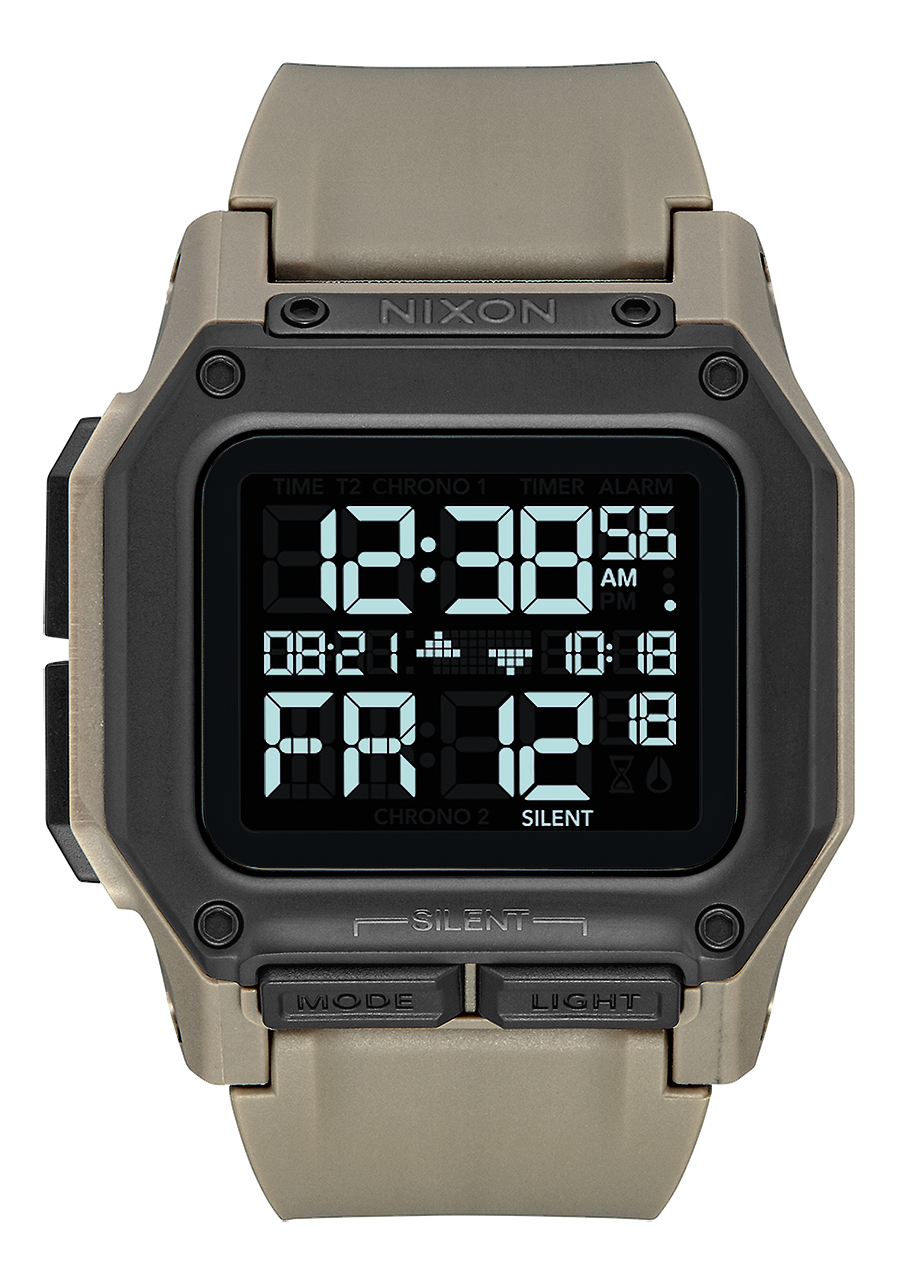 Regulus Watch | All Black | Digital – Nixon AU