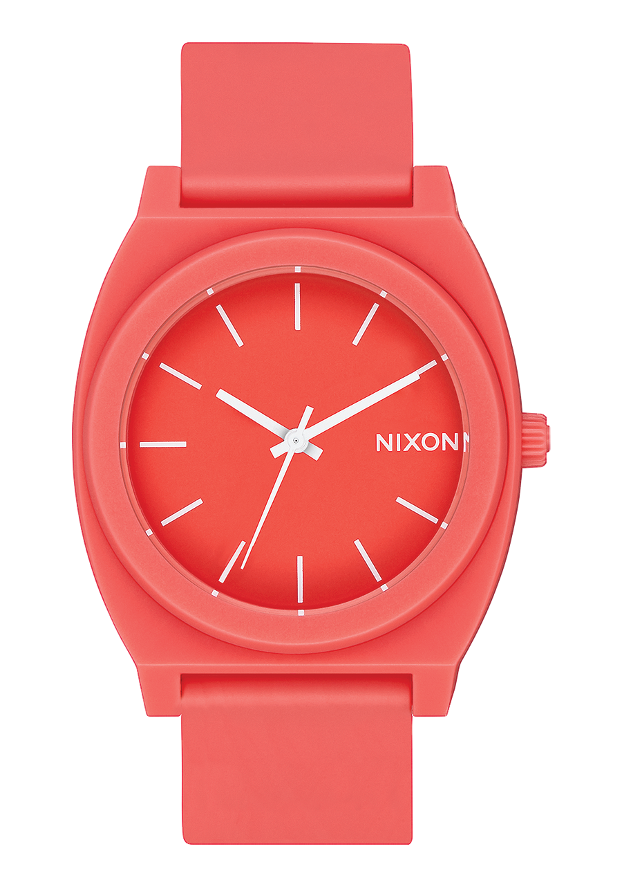 
Nixon Time Teller P Analog Watch - Matte Coral - View 1