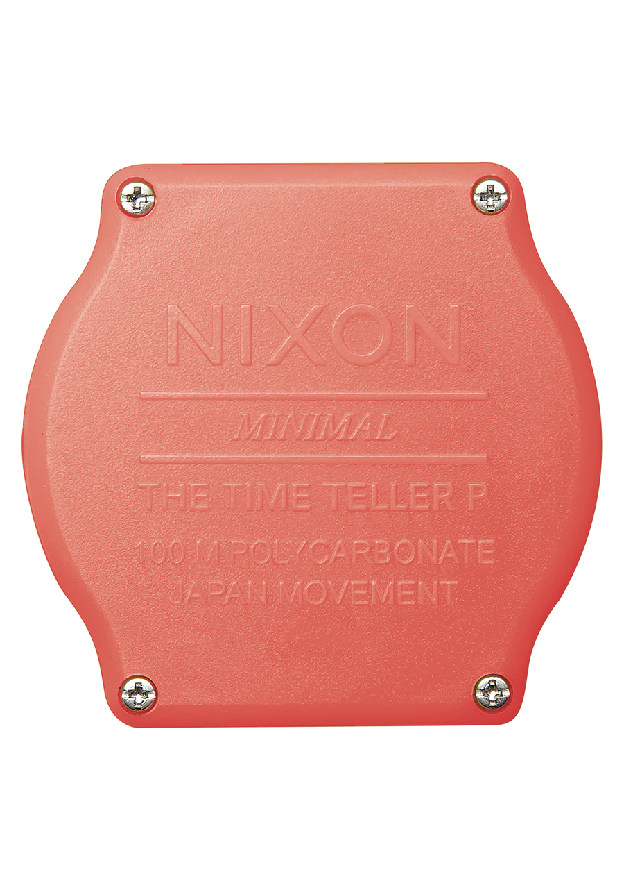 
Nixon Time Teller P Analog Watch - Matte Coral - View 4