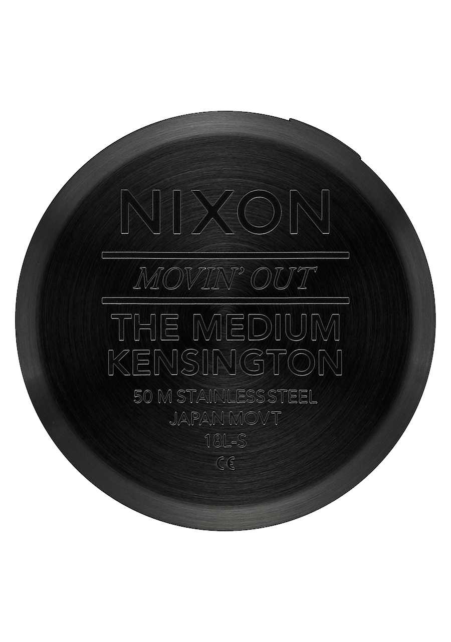 
Nixon Medium Kensington Analog Watch - All Black - View 4