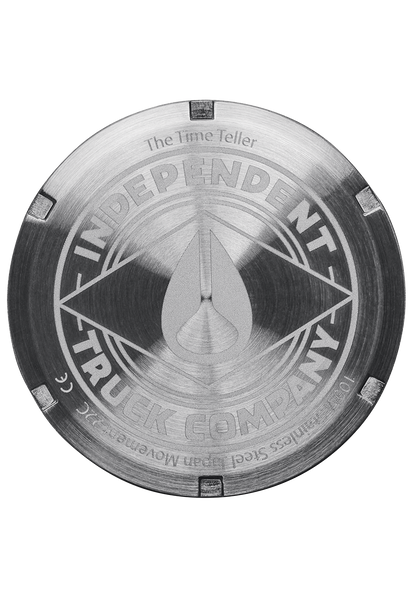 Independent Time Teller - All Silver View 5