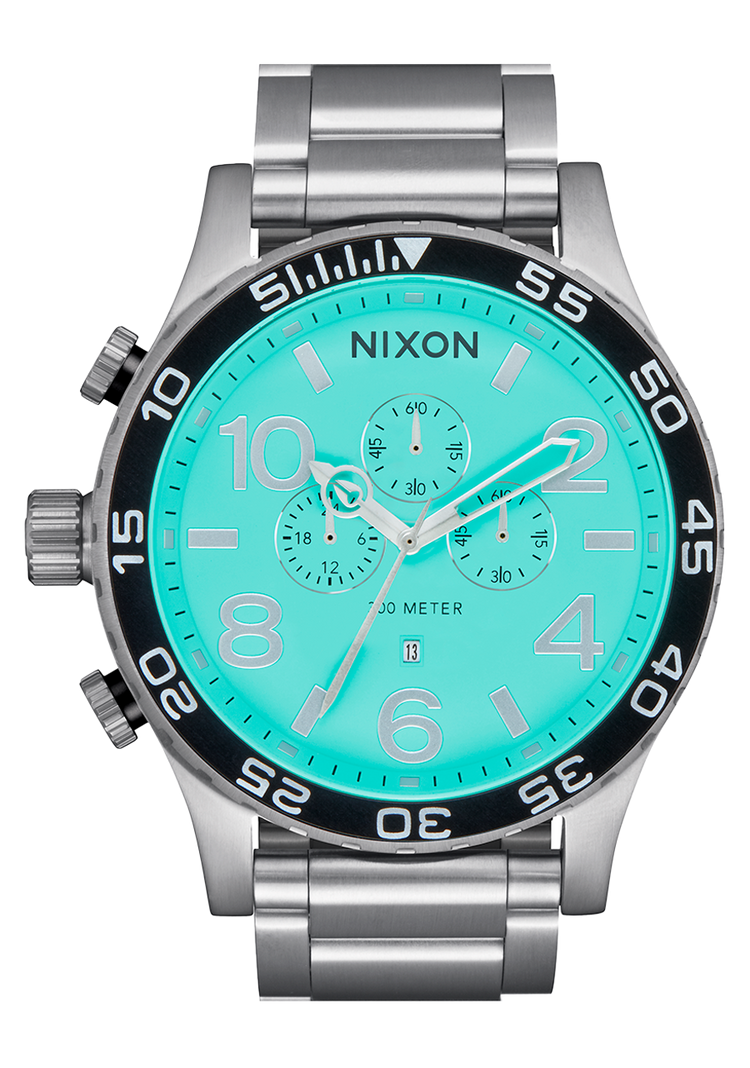 51-30 Chrono - Silver / Turquoise