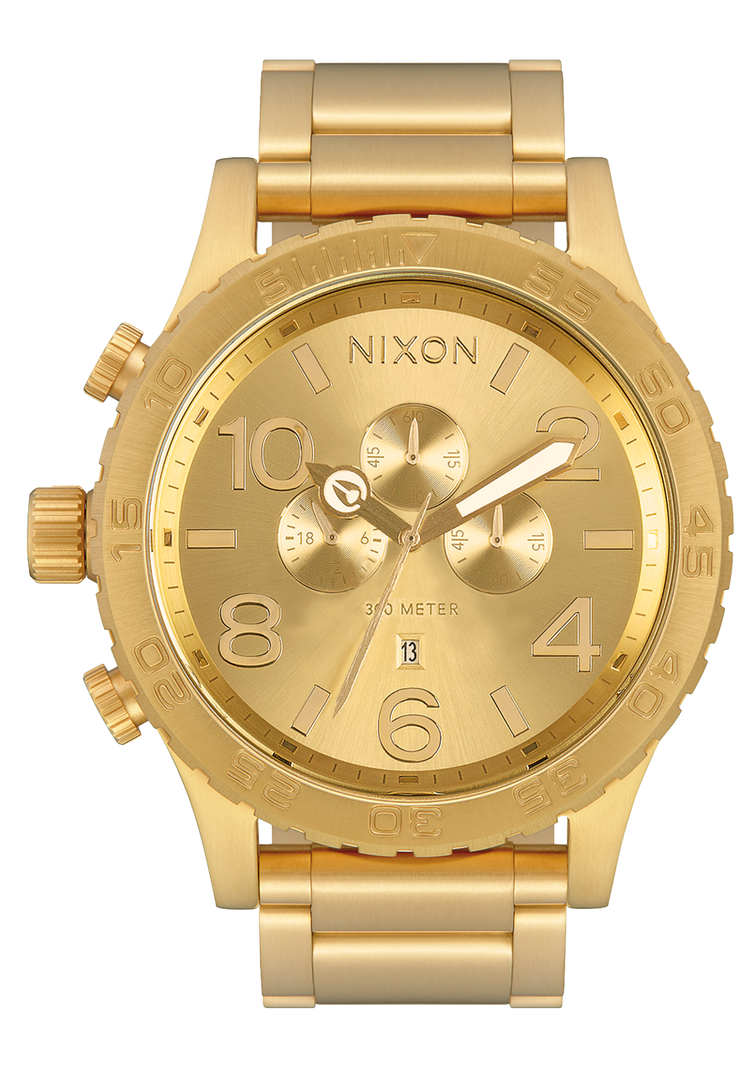 
Nixon 51-30 Chrono Analog Watch - All Gold - View 1