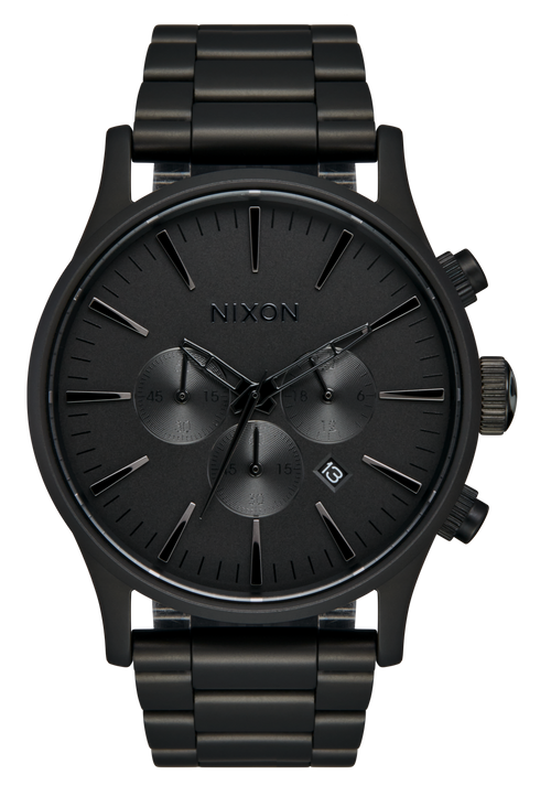 Sentry Chrono - All Matte Black/Polished Black