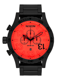 51-30 Chrono Friday the 13th Edition - Super Black / Neon Red / AU