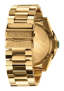 Corporal Stainless Steel - Gold / Green Sunray View 3