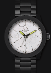 
Nixon Corporal Stainless Steel Analog Watch - Black / And Justice For All - View 8