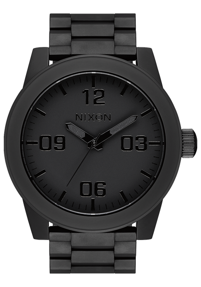 Corporal Stainless Steel - All Matte Black/Polished Black View 1