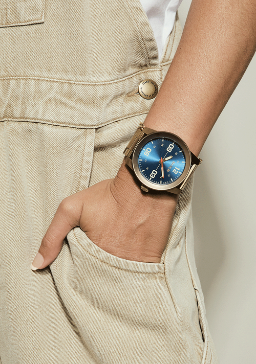 NIXON 48 mm Corporal Stainless Steel Watch – A346-5301-00 NIXON, WATCH NIXON 48 mm Corporal Stainless Steel Watch – A346-5301-00 NIXON, WATCH