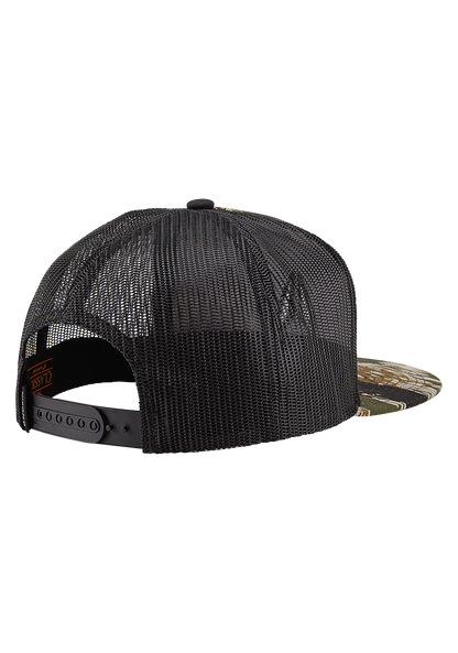 Deep Down Trucker Hat - Tiger Camo View 2