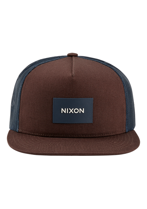 Team Trucker Hat - Navy / Brown