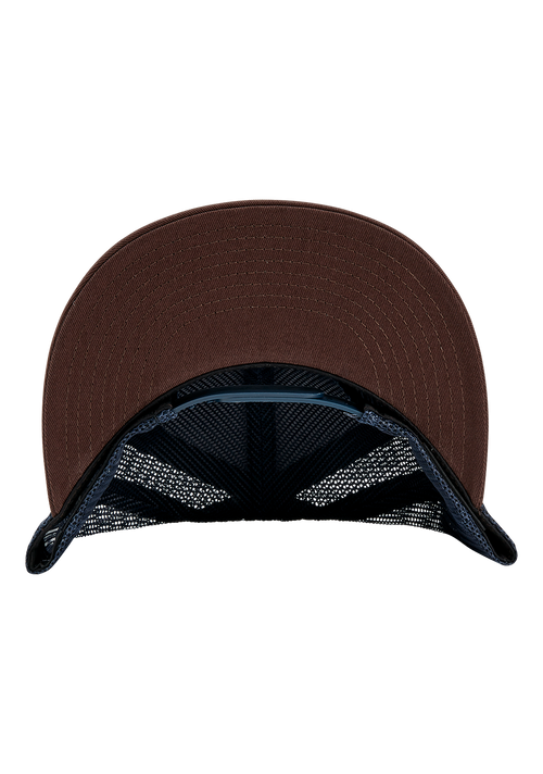 Team Trucker Hat - Navy / Brown