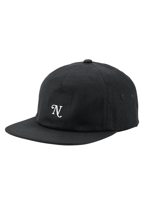 Yorker Snapback Hat - Black