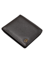 Pass Vegan Leather Wallet - Brown