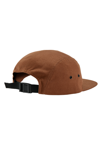 Mikey 5 Panel Hat - Brown View 2