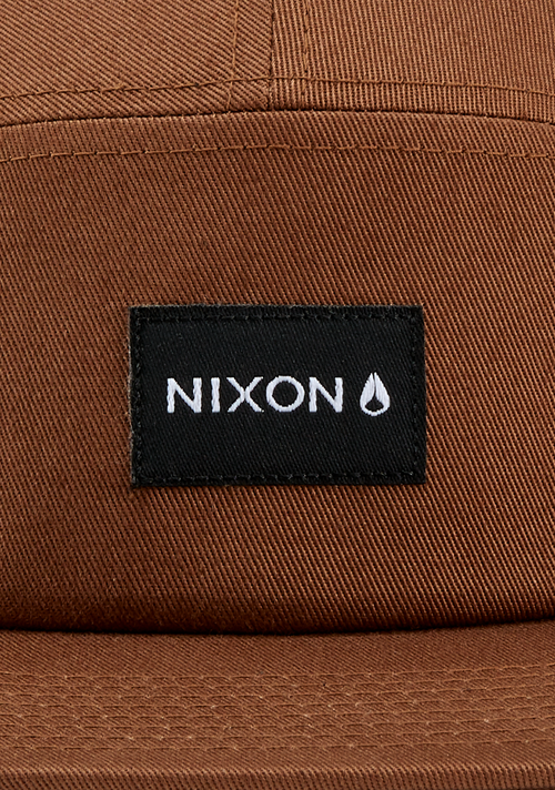 Mikey 5 Panel Hat - Brown