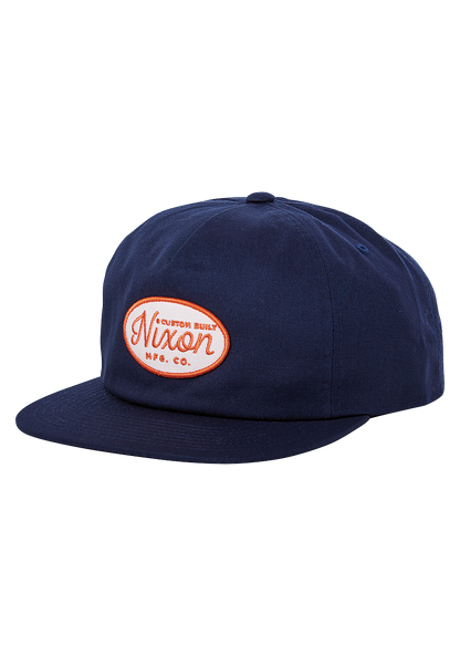 Axle Cotton Hat - Navy View 1