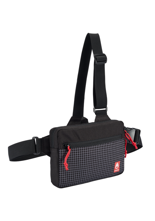 Bandit Bag - Black / Red