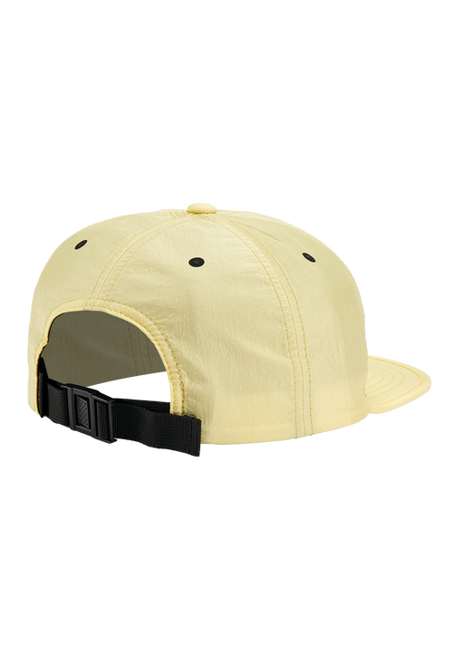 Flight Strapback Hat - Light Yellow / Aqua