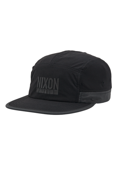 Night Runner Strapback Hat - Black View 1